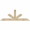 Ekena Millwork Saratoga Rough Sawn Timber Gable Bracket, Douglas Fir, 84"W x 31"H x 2"D x 6"F, 9/12 Pitch GBW084X31X0206SAR00RDF - alternate 1